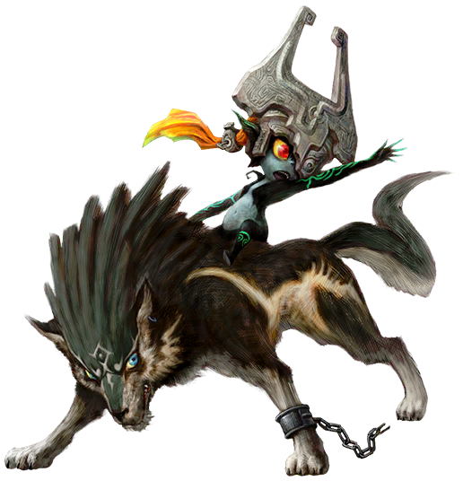 Wolf Link & Midna