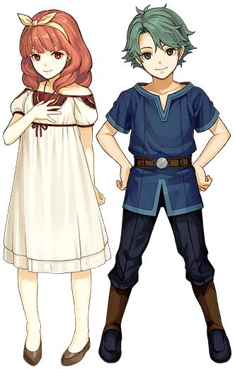 Alm & Celica (Young)