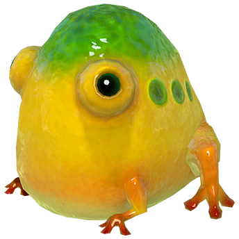 Yellow Wollywog