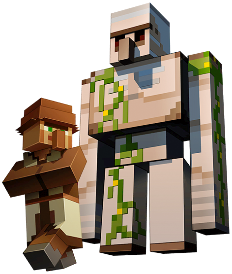 Villager & Iron Golem
