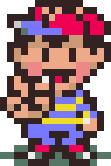 Ness — Sprite EarthBound