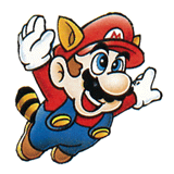 Raccoon Mario