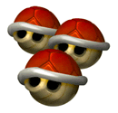 Triple Red Shells
