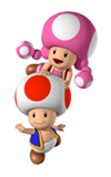Toad & Toadette