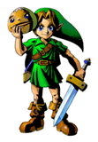 Link with Goron Mask
