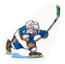 Fat Hockey Player